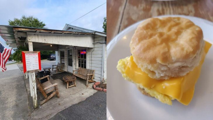 One of the Best Scratch-Made Breakfasts in Georgia Comes From a Tiny Roadside Shack With a Line Out the Door