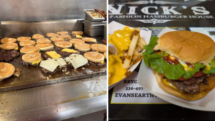 One of the Most Old Fashioned Burger Stops in North Carolina Keeps Things Simple and Unforgettably Delicious