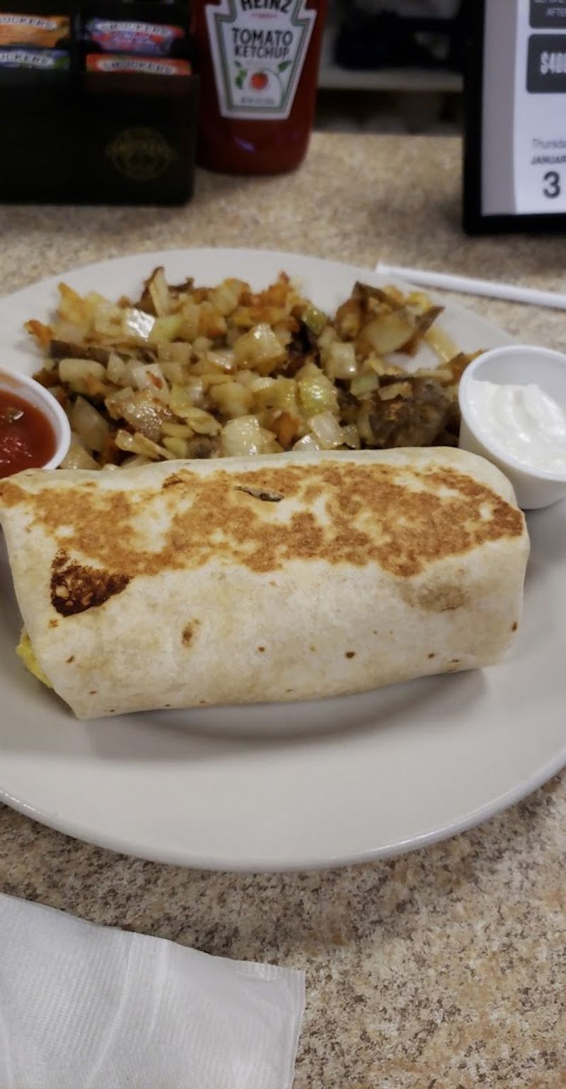 The Satisfying Big Man Burrito
