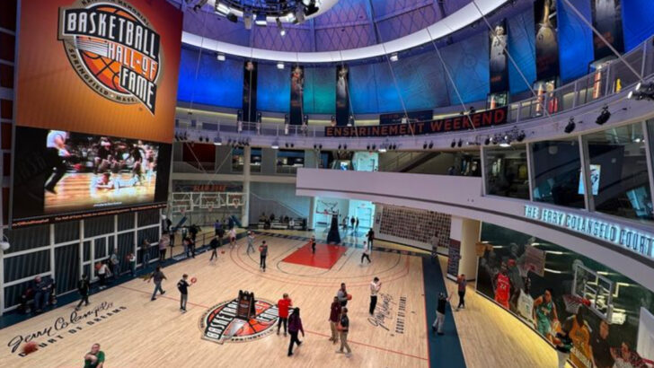 People Drive From Every State to Visit This Massachusetts Building Where the Game of Basketball Was Born