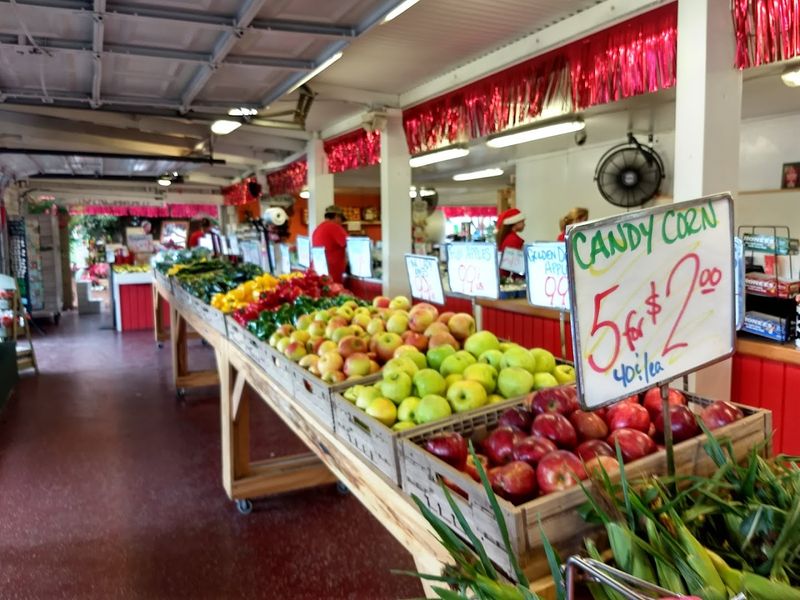 Country Market Stocked With Fresh Produce