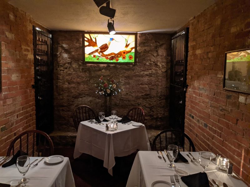 Dining Behind Original Bars