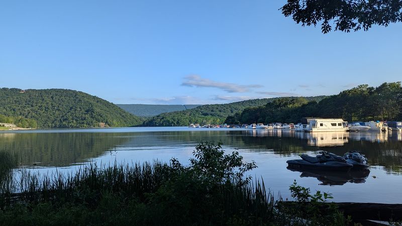 Forested Shorelines Create a Private, Secluded Atmosphere