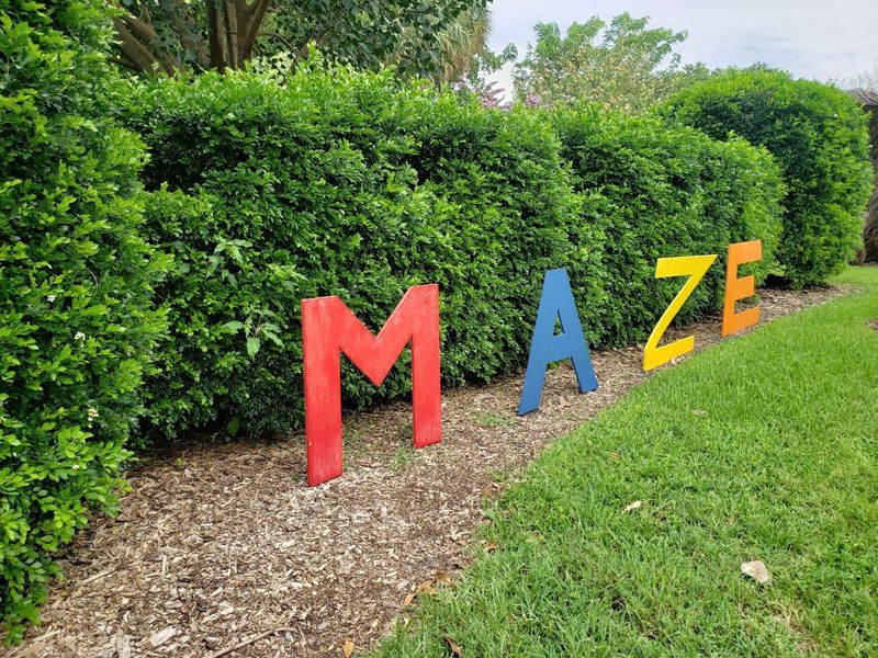 Delightful Garden Maze For Exploration And Adventure