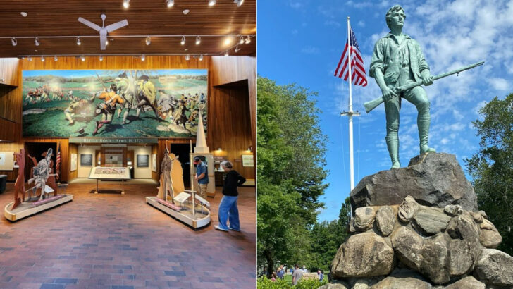Revolutionary War Sites Across Massachusetts Where You Can Still Stand Exactly Where the First Shots of the American Revolution Were Fired