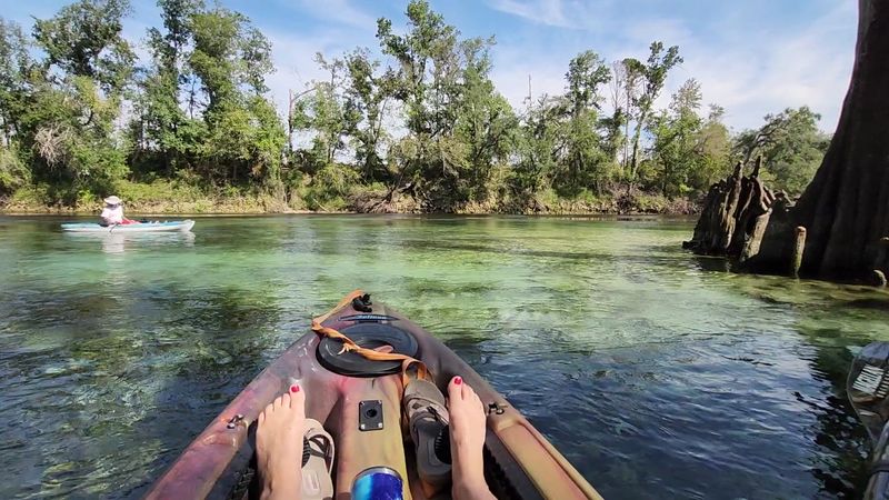 Paddling to the Withlacoochee River