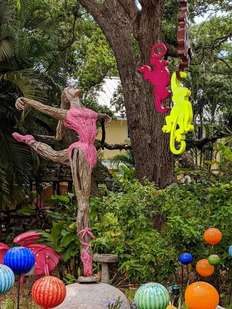 The Garden Keeps The Joke Going Outdoors