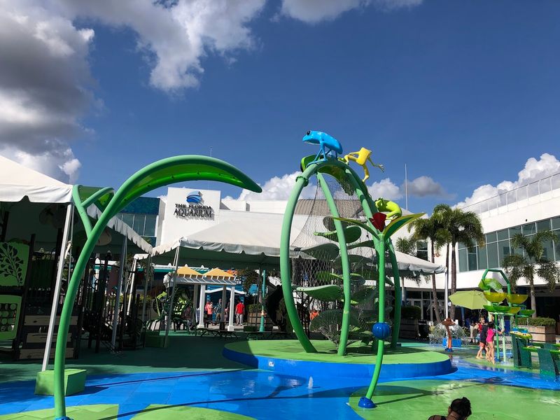 Outdoor Splash Pad and Water Playground