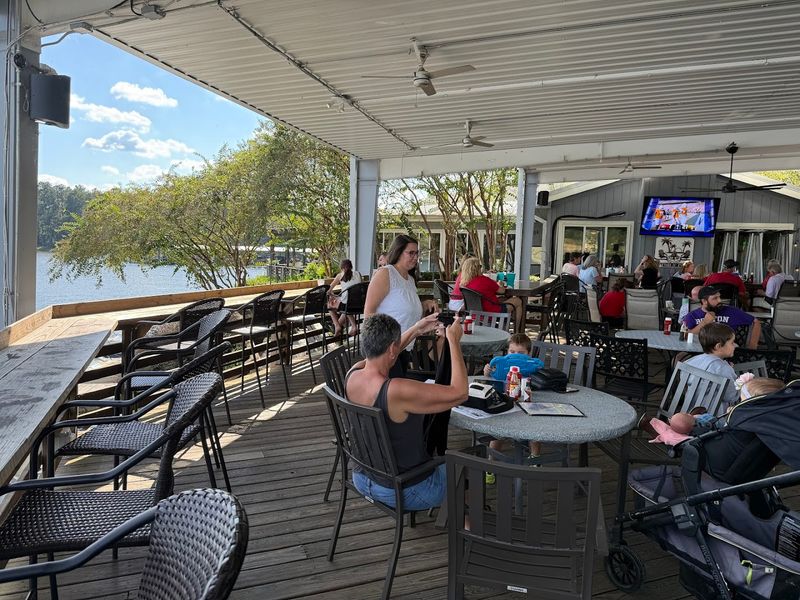Deck Dining With A Laid-Back Mood