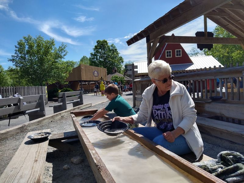 Gold Panning and Old-West Interactive Activities