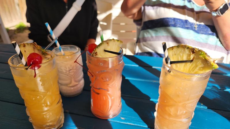 Tropical Cocktails With Fresh Ingredients