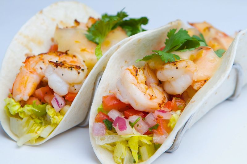 Shrimp Tacos and Sandwich Tips