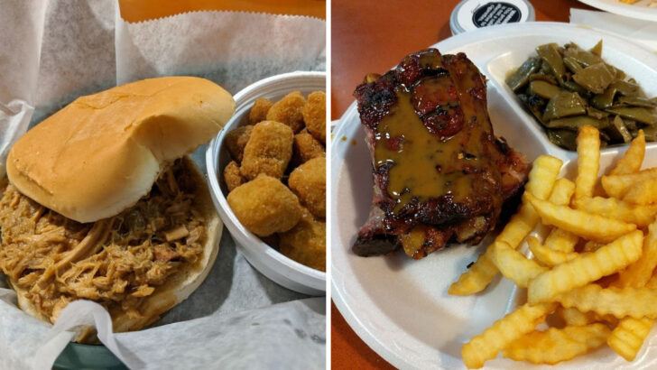 Sticky Ribs, Messy Sandwiches, and Smoky Pulled Chicken Make This Georgia BBQ Spot Impossible to Visit Just Once