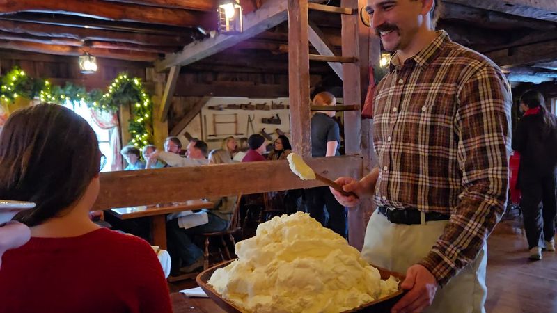 Apple Cobbler Dessert and House-Made Whipped Cream