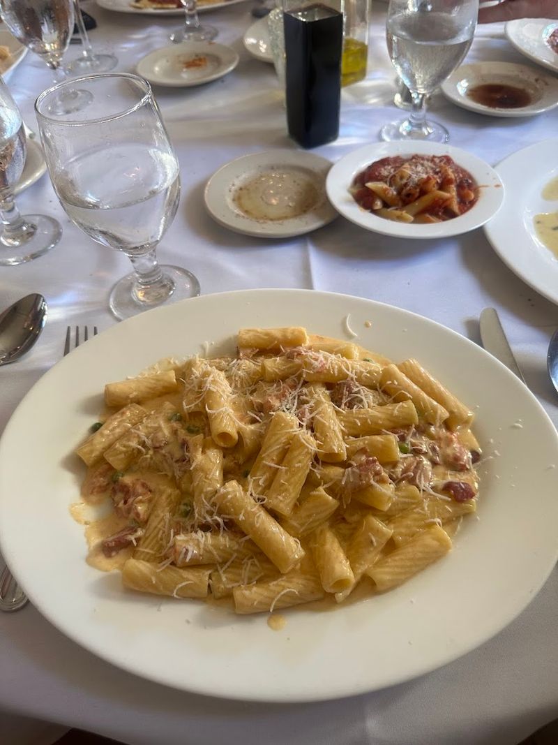 Rigatoni Carbonara, South Philly Style