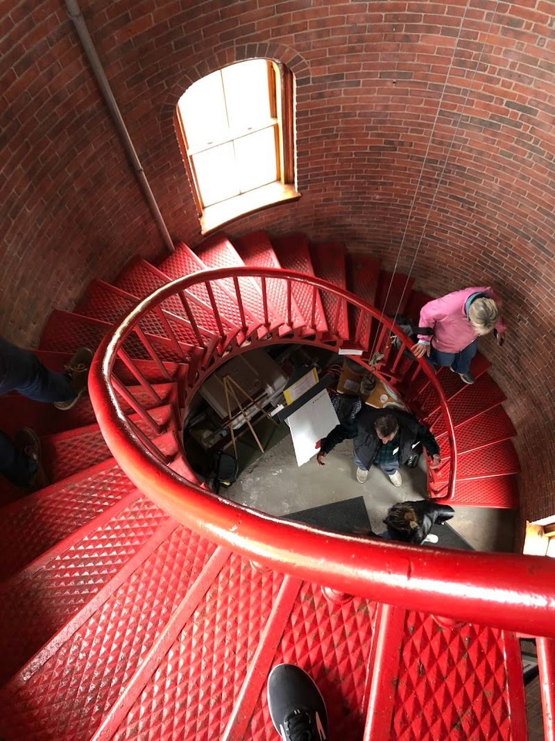 Touring the Lighthouse Tower with Keeper Jerry