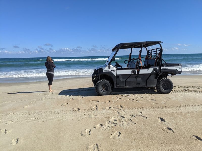 ATV and Vehicle Beach Driving