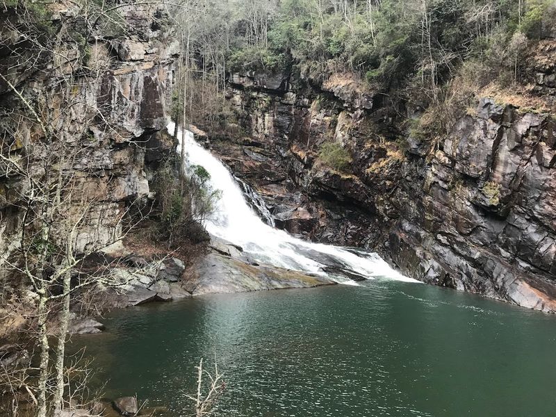 Hurricane Falls Up Close