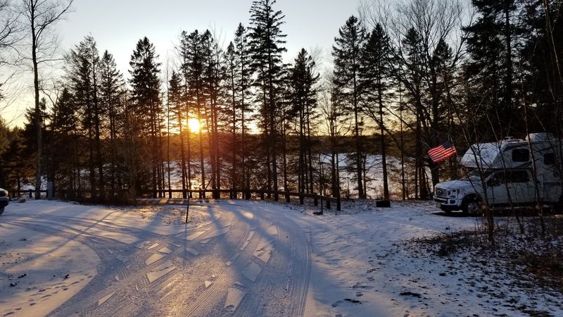 Winter Camping and Snowy Landscapes