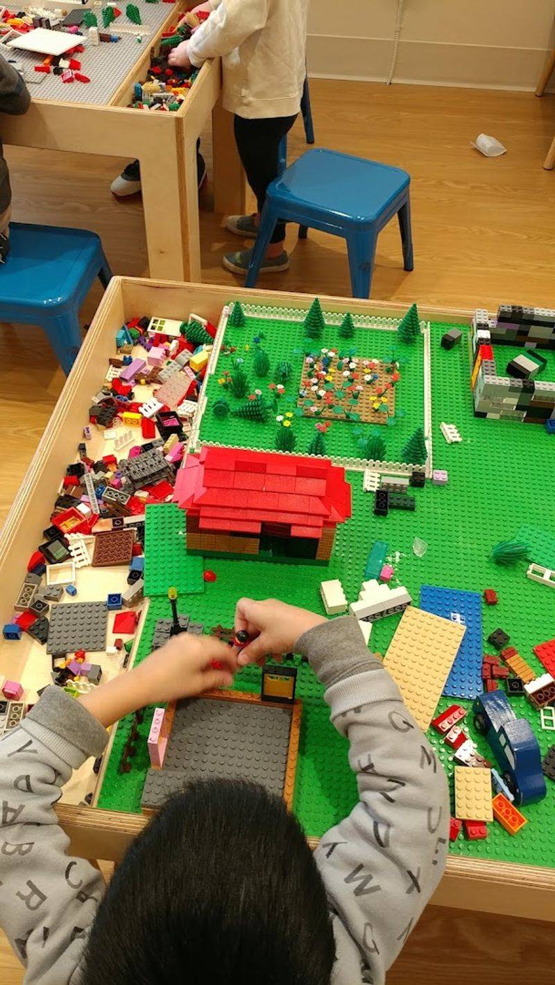 The Miniature Buildings and LEGO Display Area