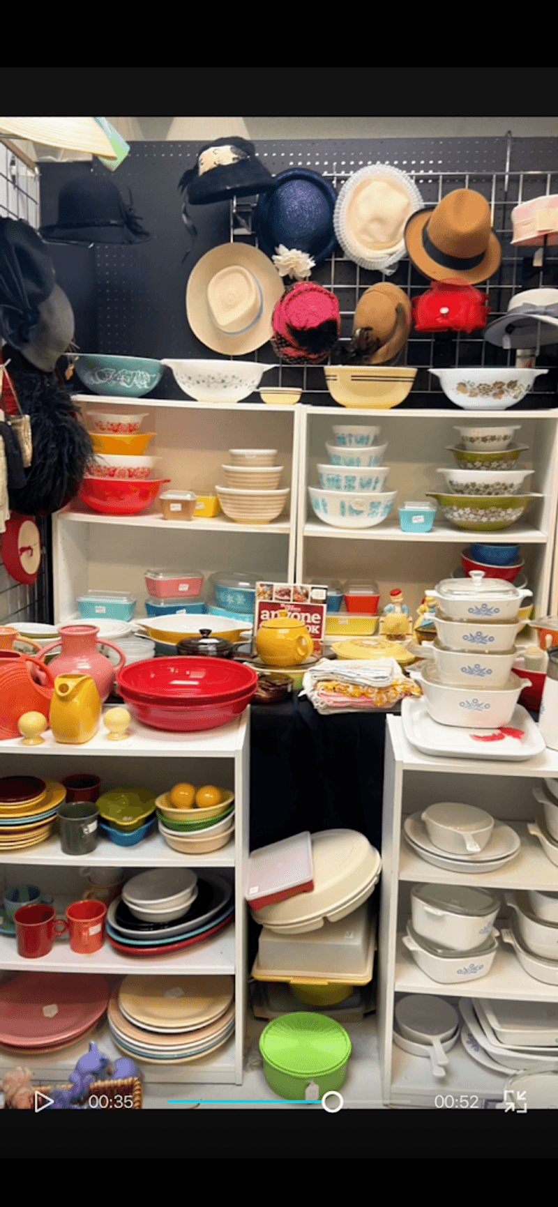 Vintage Pyrex and Uranium Glass Collections