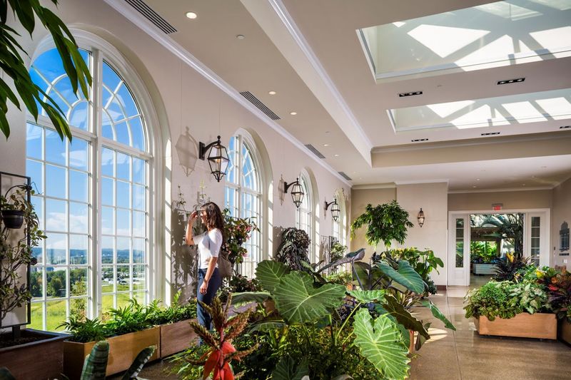 The Conservatory and Educational Exhibits