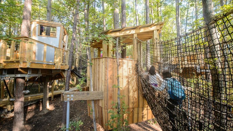 Hideaway Woods Treehouses and Stream