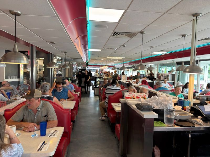 A Retro 1950s Diner Atmosphere