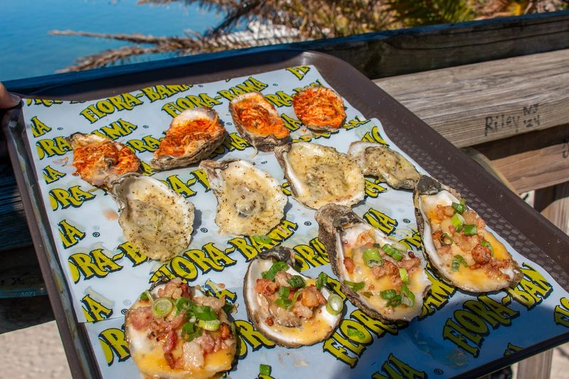 Fresh oysters and Gulf Coast Food