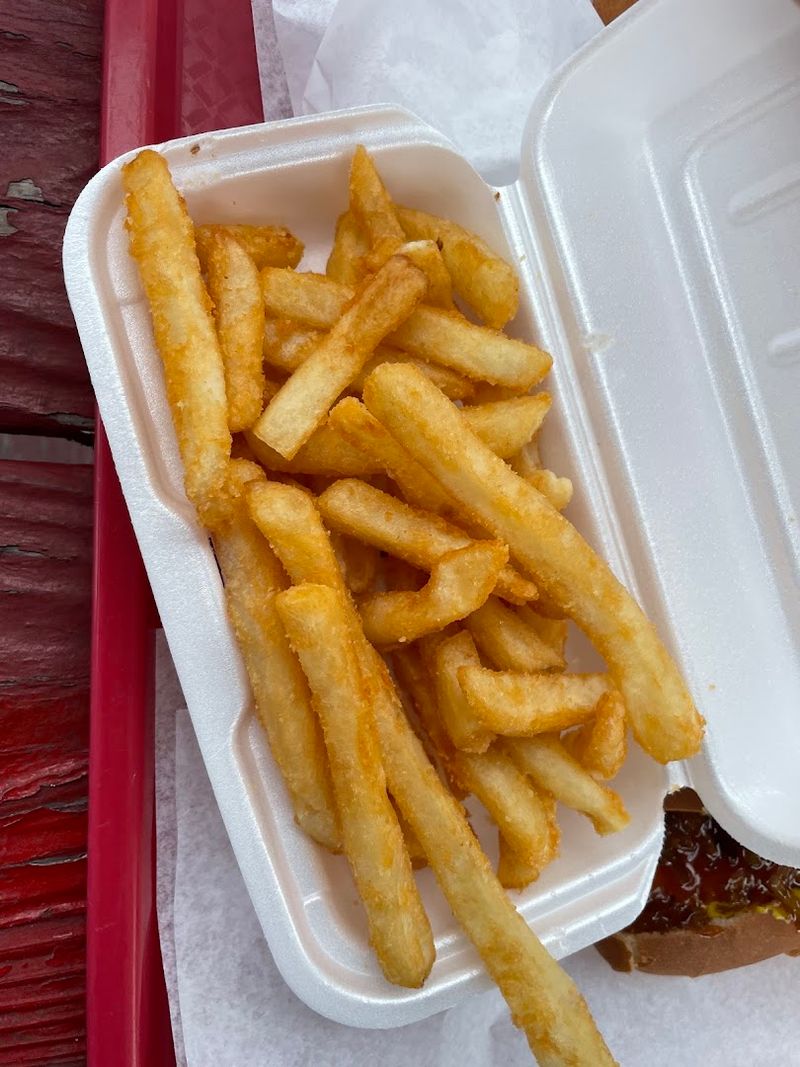 Perfectly Crispy Fries Worth the Trip Alone