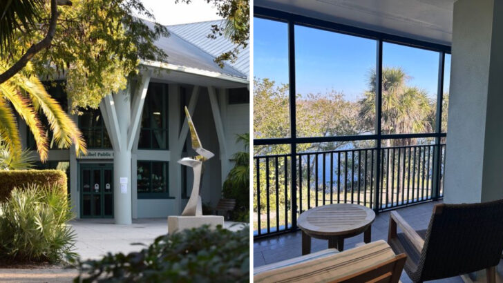 The Florida Island Library With A Native Plant Garden That Draws More Visitors Than You&rsquo;d Expect