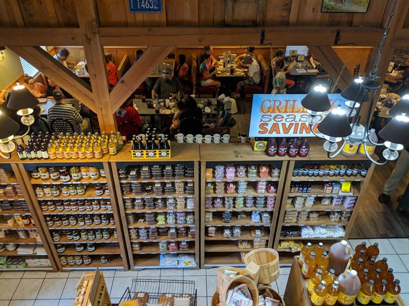 The Pantry Section With Rare Spices and Local Goods