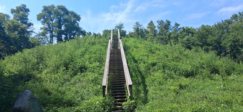 The Ancient Adena Indian Mound