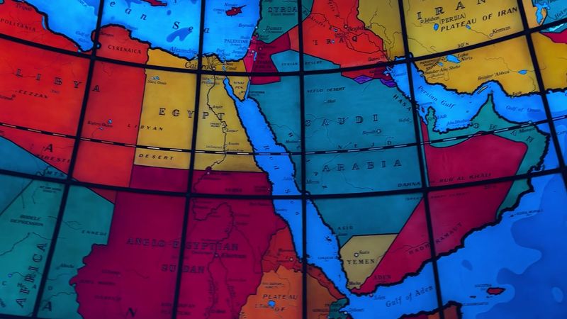 The 1934 World Map Frozen in Time