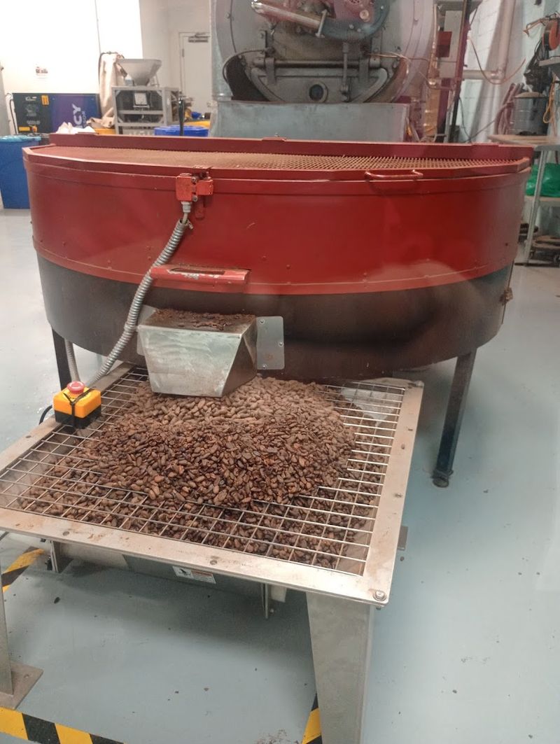 Roasting the Beans to Unlock Deep Chocolate Flavor