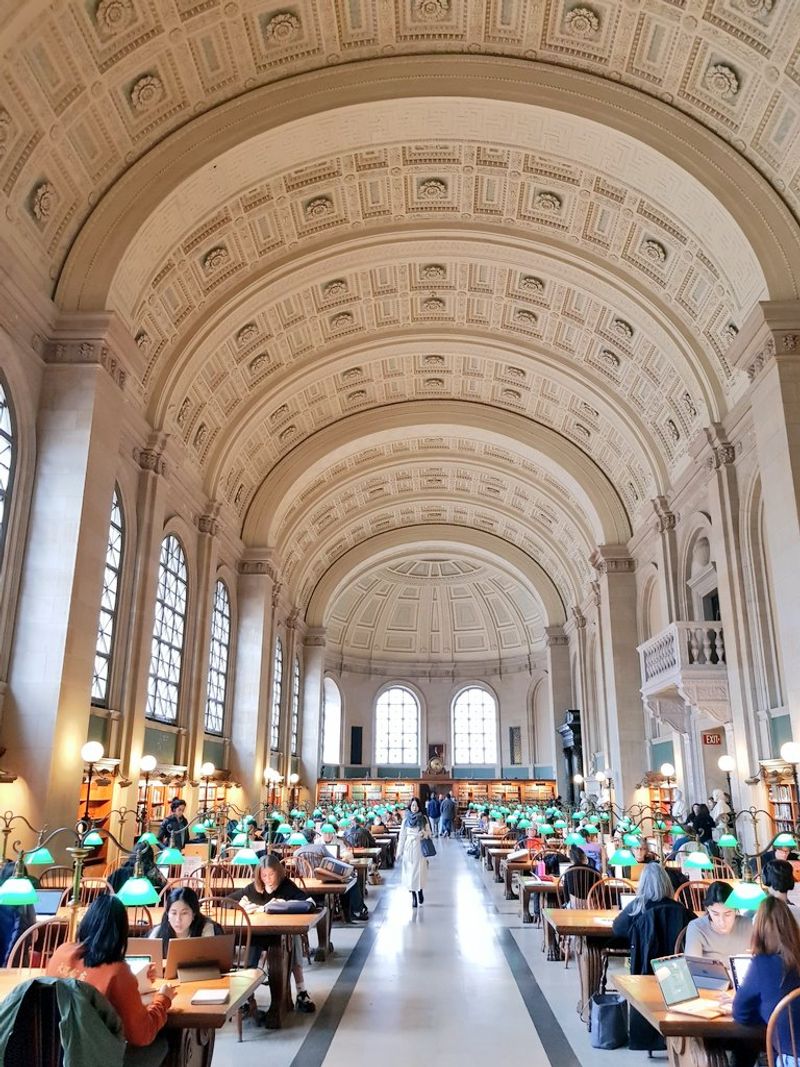 Bates Hall &mdash; The Iconic 218-Foot Reading Room