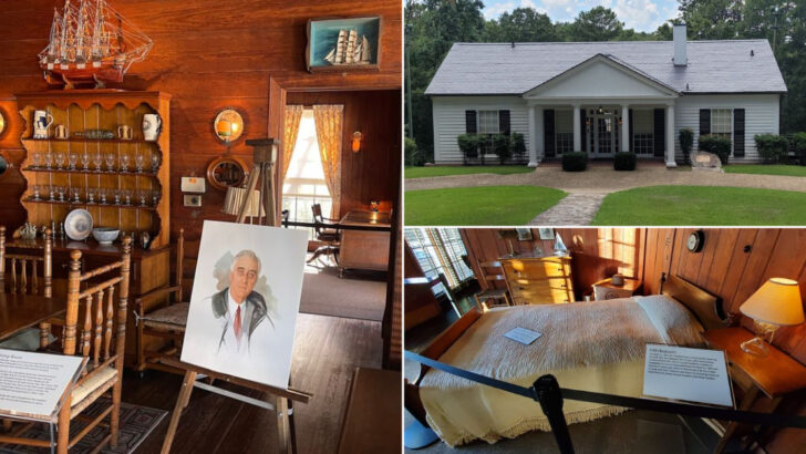 The Modest Rural Georgia Cottage Where FDR Came to Heal and Spent His Final Days Is Now a Preserved Museum You Can Visit