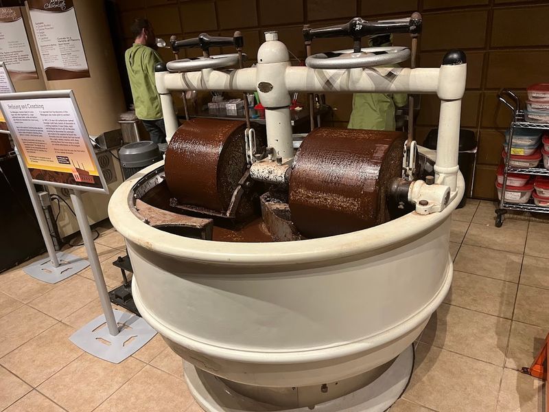 See Old-World Chocolate Machines in Action