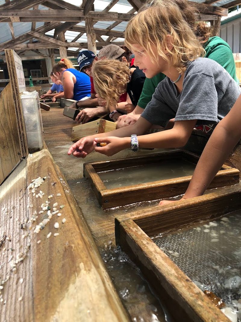 Gem Sluicing at the Discovery Mill: Sift, Rinse, and Keep