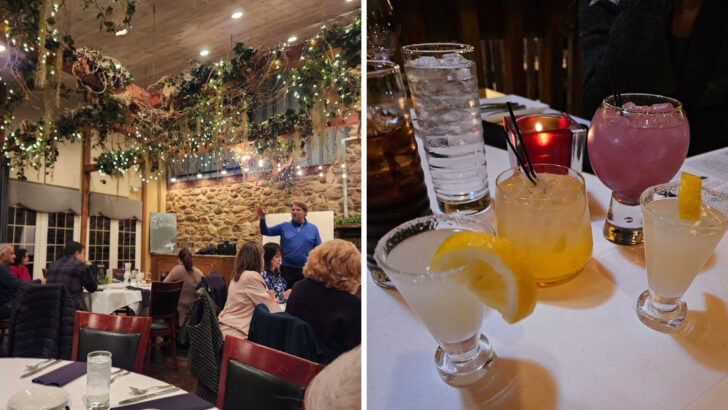 The Ohio Steakhouse Inside A Lantern-Lit Barn Where Every Other Table Seems To Be Celebrating Something