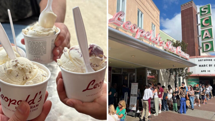 The Oldest Ice Cream Shop In Georgia Still Feels Like A Sweet Trip Back In Time