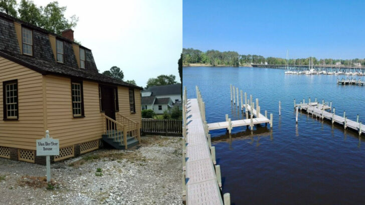 The Oldest and Smallest Town in North Carolina Sits on the Water and Feels Like Time Stopped 300 Years Ago