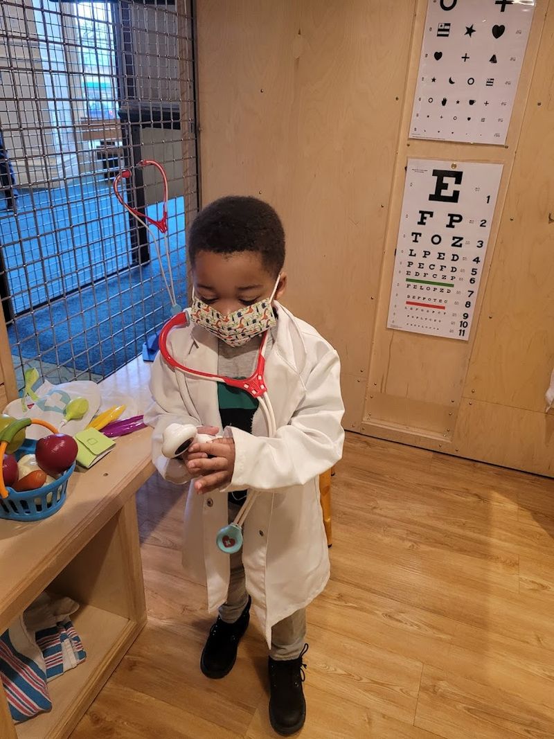 Trying On the Doctor's Office Role