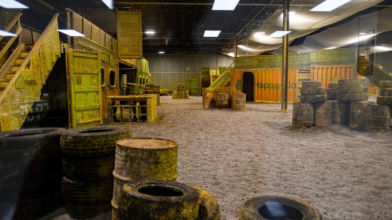 Indoor Paintball and GellyBall: The Park's Biggest Arena