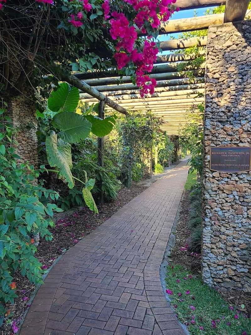 The Sunken Garden and Vine Pergola
