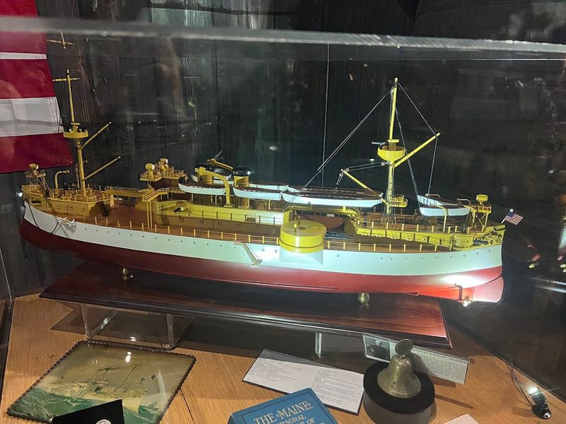 Artifacts From the USS Maine and Other Historic Vessels