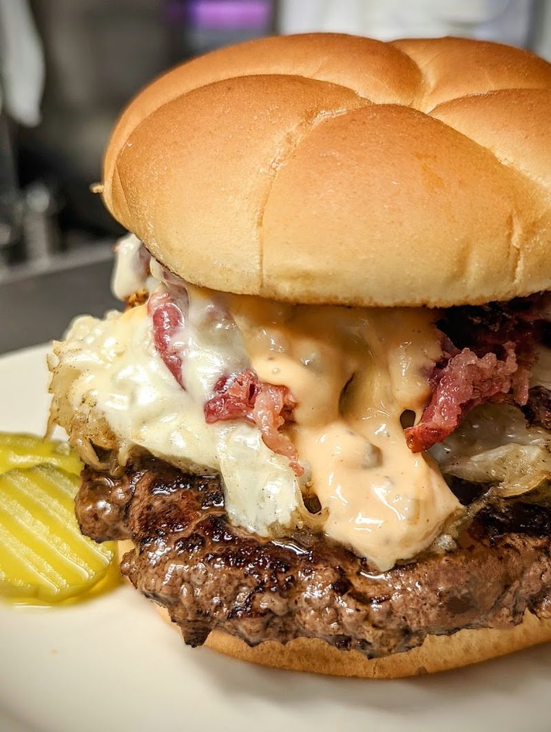 A Cheesesteak Burger Unlike Anything Else on the Menu