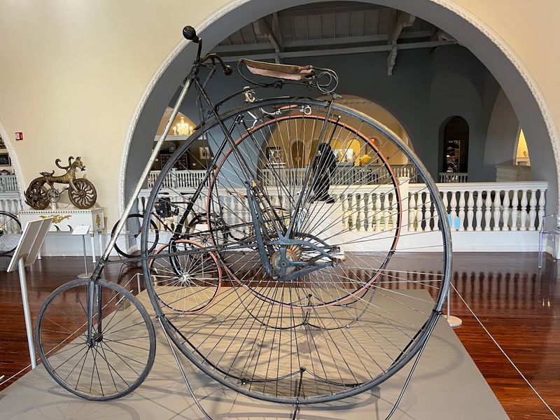 The Early Bicycle Evolution Timeline Exhibit