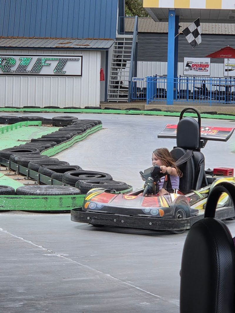 Family Tracks Like Crazy 8 and Junior Racers