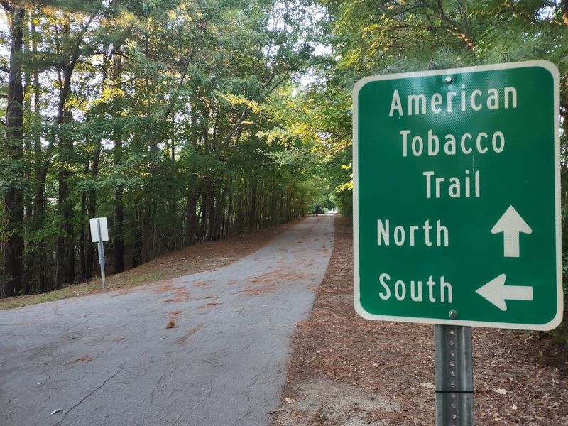 Starting Point at the Northern Trailhead in Durham